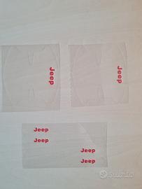 Pellicola Protettiva Antigraffio per maniglie Jeep