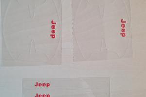 Pellicola Protettiva Antigraffio per maniglie Jeep