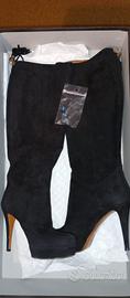 stivali Gucci camoscio