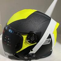 Casco ORIGINE PALIO 2.0 con Bluetooth HYPER BLACK 
