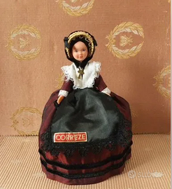 Bambola vintage souvenir Francia