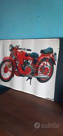 VECCHIO POSTER MOTO GUZZI