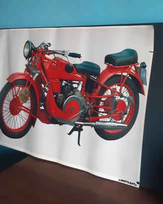 VECCHIO POSTER MOTO GUZZI
