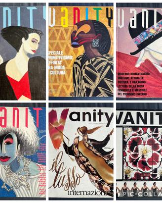 VANITY 35 riviste vintage Antonio Lopez Anna Piagg