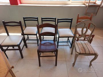 sedie da interno