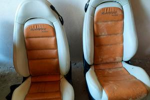 Sedili sportivi anteriori in pelle pajero