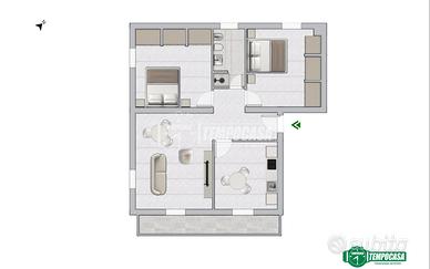 QP61 AMPIO QUADRILOCALE CON GIARDINO PRIVATO