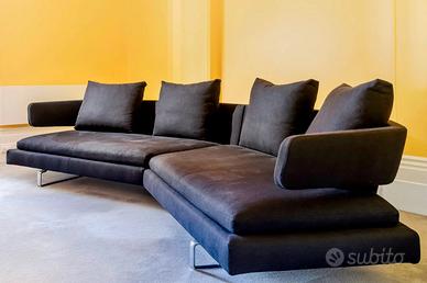 B&B Italia divano ARNE 320 in Cotone Blu NOTTE