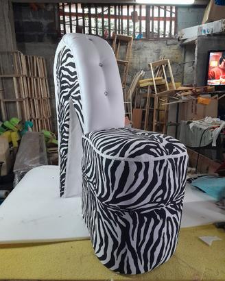 Poltrona a tacco scarpa a scelta