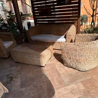 Divano in Rattan