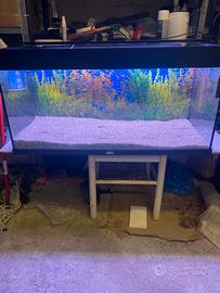 Juwel 180 luce led ghiaia e fondo