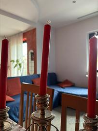 Candelabro in argento 800