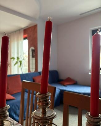 Candelabro in argento 800