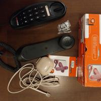 Telefono fisso petit nero e beige