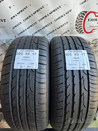 2 PNEUMATICI 205/45 R17 ATHREE ESTIVE SEMINUOVE