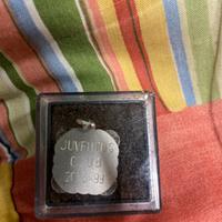 Medalune juventus club in argento