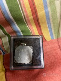 Medalune juventus club in argento