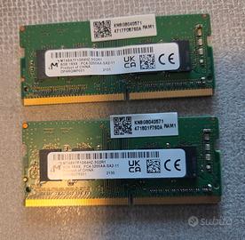 Micron 16GB (2x8GB) - SODIMM DDR4 - 3200Mhz