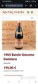 Barolo Giacomo Damilano 1965