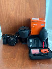 Sony a6100 kit + Sony SELP 18-105 G + altro