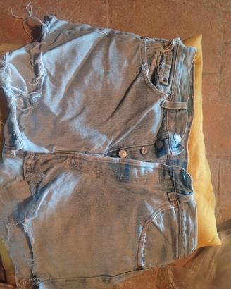 pantaloncini jeans levis