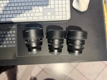 Obiettivi sony e- mount 24-35-50 gm nuovi