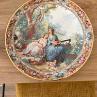 Piatto di Limoges inizio XX