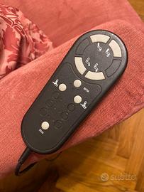 Poltrona con telecomando