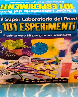 Gioco Lisciani Super Laboratorio 101 Esperimenti