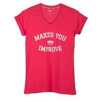T-shirt da Padel in cotone fucsia NOX Basic tg.S w