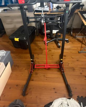 ONETWOFIT Power Tower pieghevole Dip Station