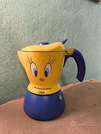 Mukka Bialetti Tweety Looney Tunes Moka Cappuccino