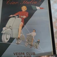 Poster vintage Vespa 