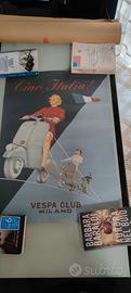 Poster vintage Vespa 