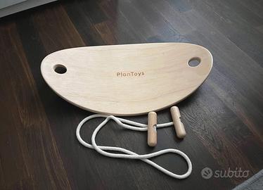 Balance board per l’equilibrio in legno con corda