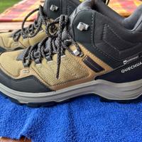 Scarpe trekking uomo QuechuaMH100 MID impermeabili