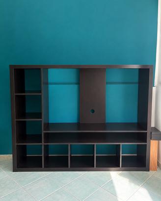 Mobile porta TV / libreria - parete attrezzata
