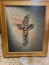 Quadro Cristo in rilievo