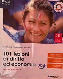 libro 101 lezioni di diritto ed economia