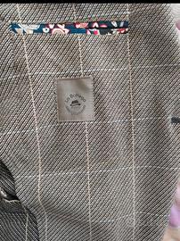 Giacca blazer uomo a quadri "La Bottega" - Mod. Me