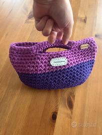 Borse uncinetto fatte a mano