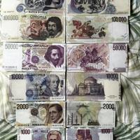 Riproduzioni lire italiane grandezza reale