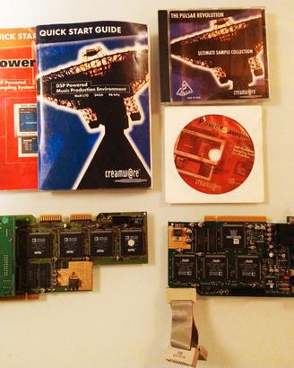 Scheda audio Pulsar2 + espansione PowerSampler
