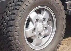 4 RUOTE COMPLETE LAND ROVER DISCOVERY 1