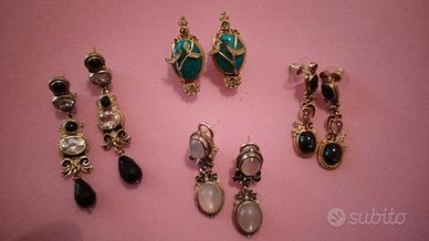 Pendente  Orecchini spilla gioielli Percossi Papi