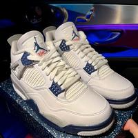 Jordan 4 Retro Midnight Navy (Uomo)
