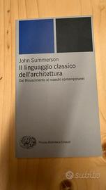 Libro Il Linguaggio Classico Dell’Architettura