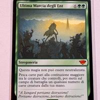 MTG Ultima Marcia degli Ent Il Signore degli Anell