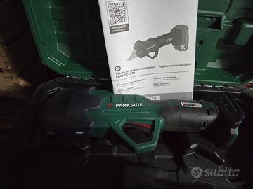 taglia rami ricaricabile parkside 