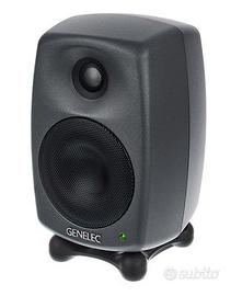 Monitor Genelec 8020B con borsa e basi originali